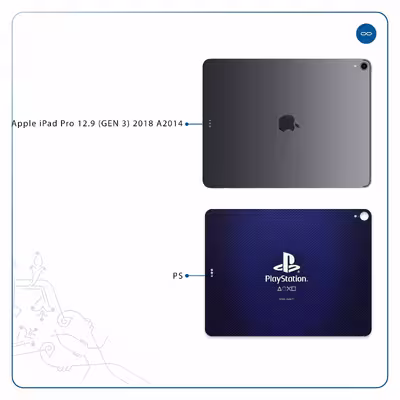 برچسب پوششی ماهوت مدل PS مناسب برای تبلت اپل iPad Pro 12.9 (GEN 3) 2018 A2014