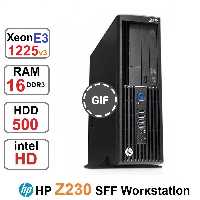 مینی کیس HP Z230 WorkStation Xeon E3 1225 رم16