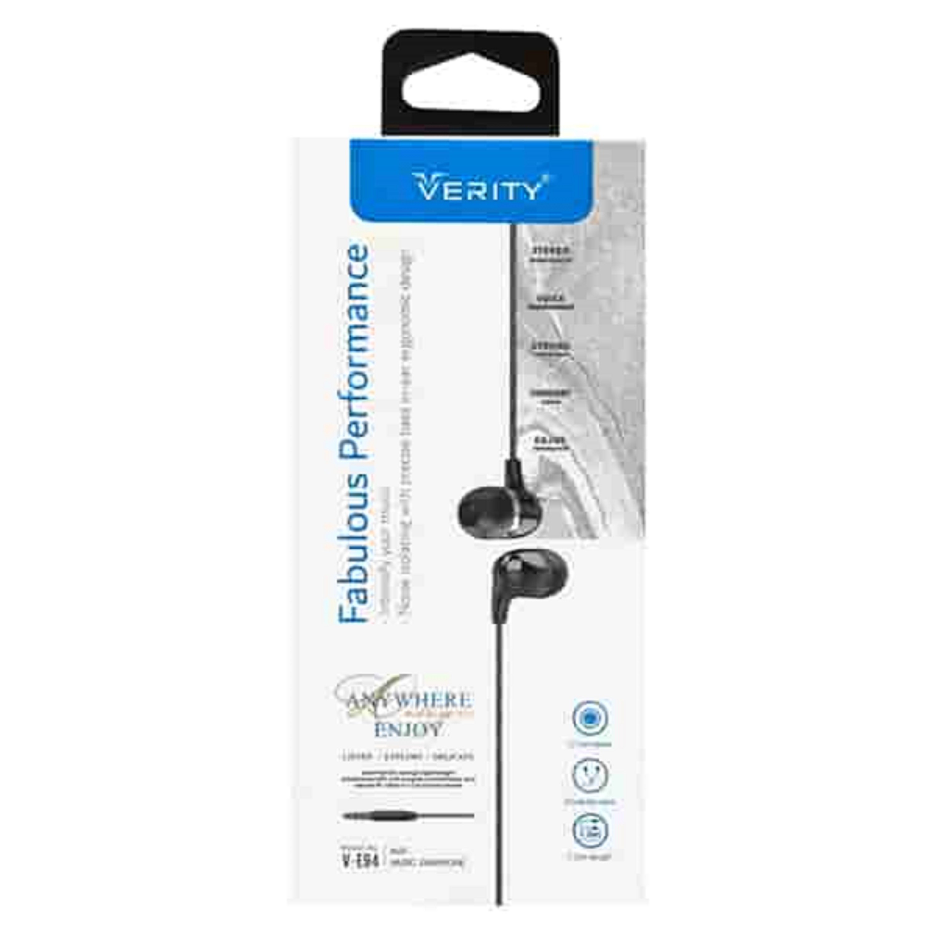 هندزفری سیم دار وریتی مدل VERITY-E94