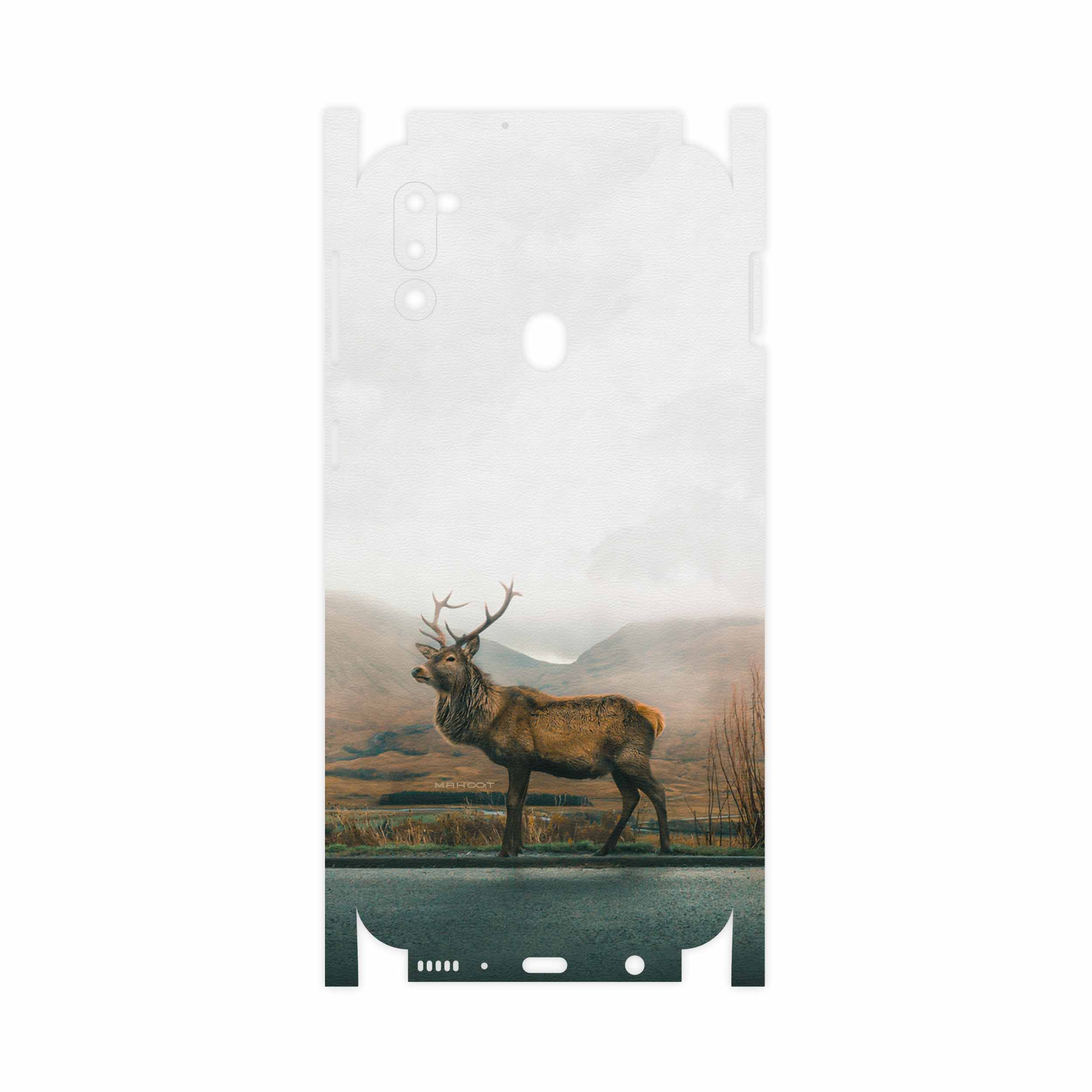 برچسب پوششی ماهوت مدل Horned-Deer-FullSkin مناسب برای گوشی موبایل سامسونگ Galaxy M21 (2021) Edition