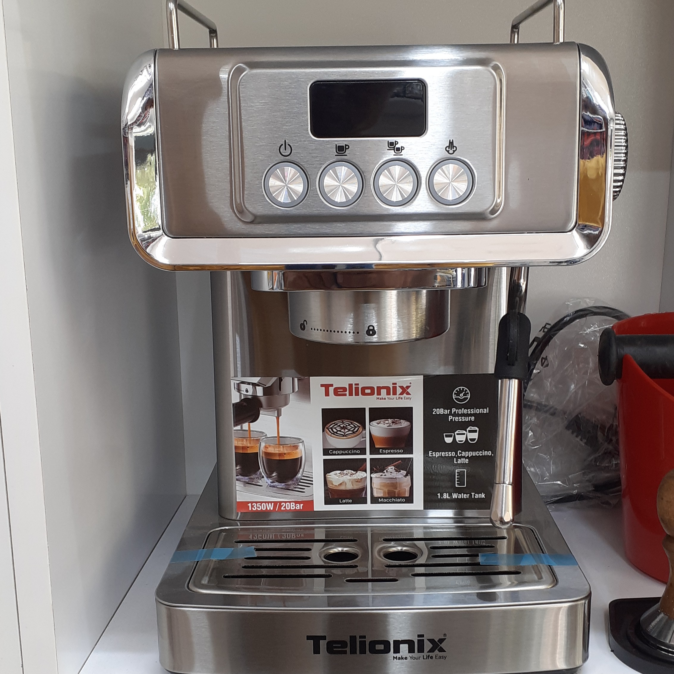 دستگاه اسپرسوساز تلیونیکس (Telionix) مدل 5153  چهار دکمه ا تومات