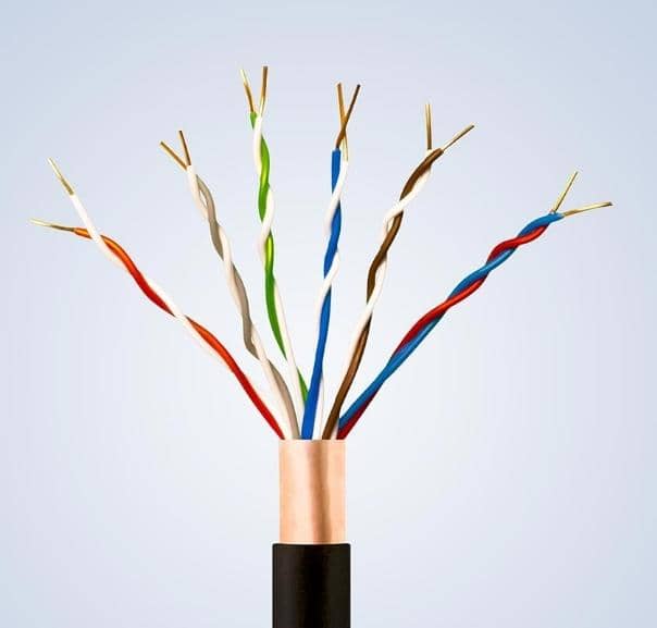 کابل مخابراتی زمینی 6 زوج 06 cca