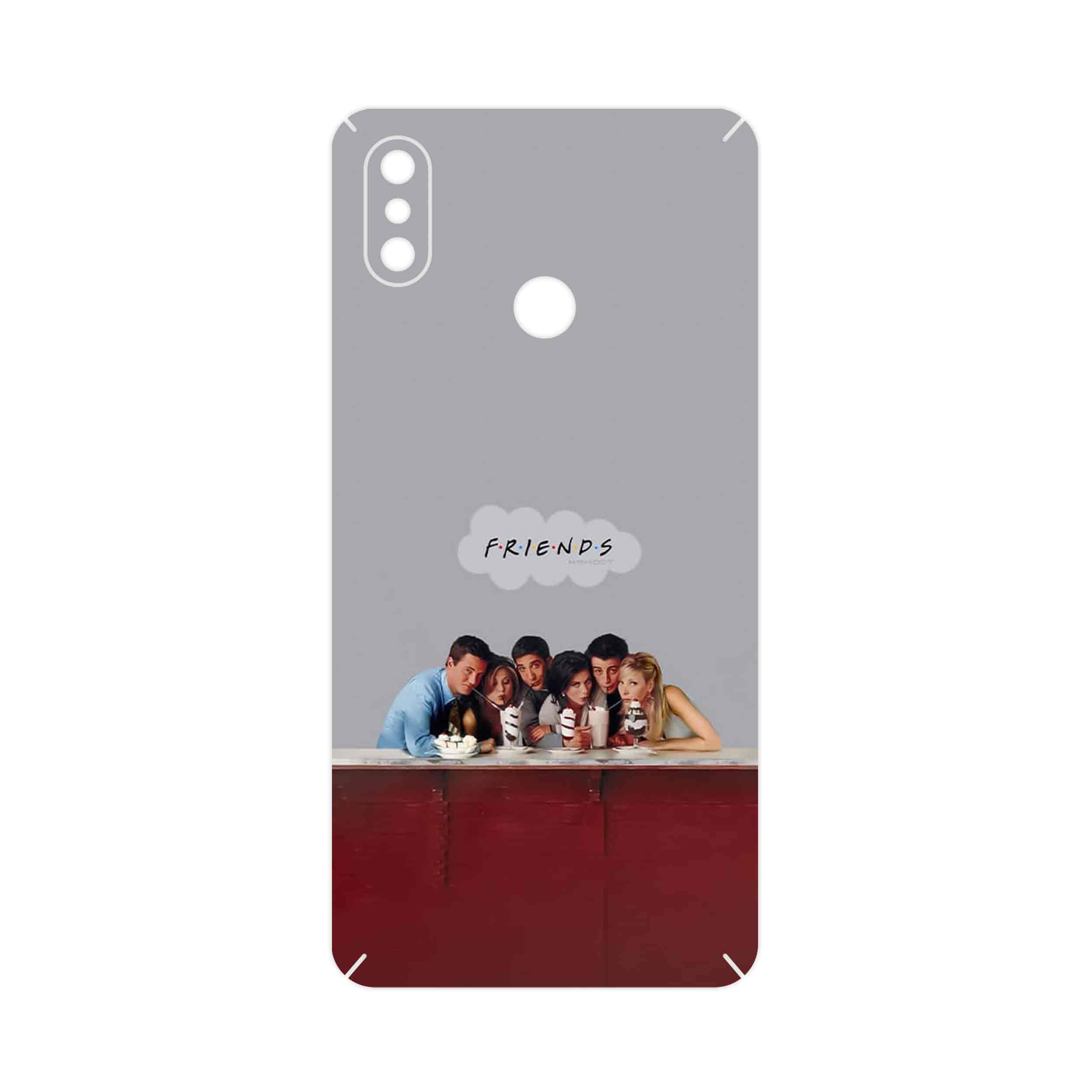 برچسب پوششی ماهوت مدل Friends 1 مناسب برای گوشی موبایل شیائومی Mi Max 3