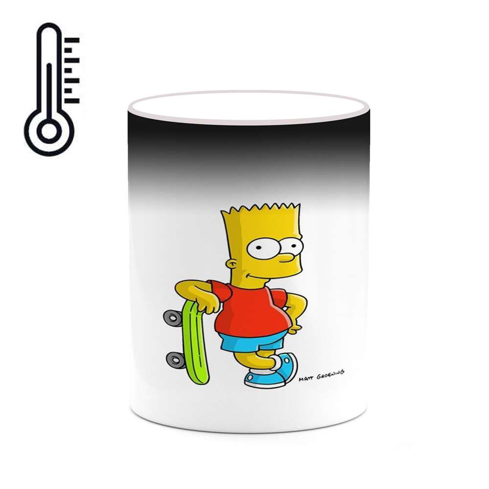 ماگ حرارتی کاکتی طرح کارتون سیمپسون مدل mgh23688