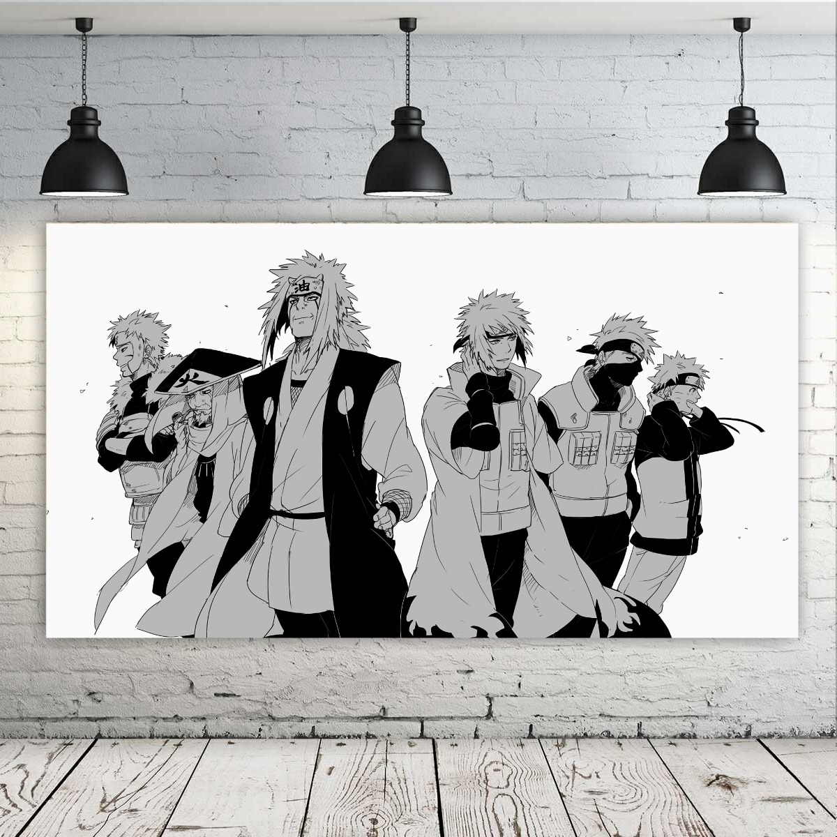 تابلو شاسی طرح انیمه ناراتو مدل KG241