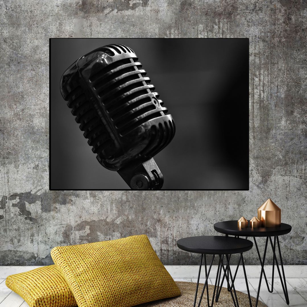 تابلو شاسی بکلیت طرح میکروفون مدل SH-S6358