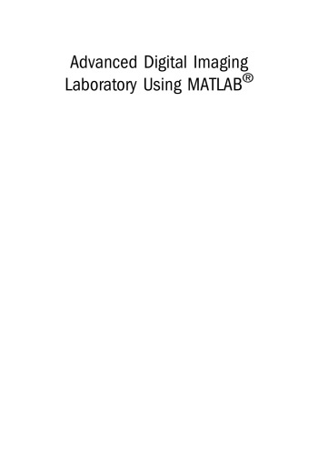 خرید و دانلود نسخه کامل کتاب Advanced Digital Imaging Laboratory Using MATLAB