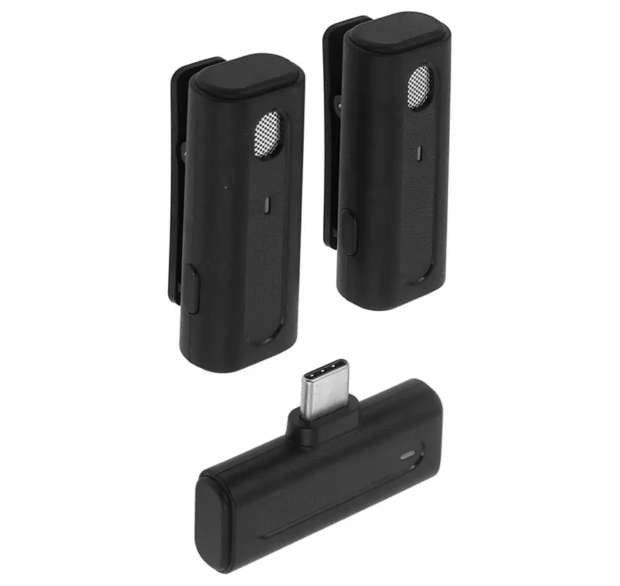 میکروفن یقه ای مدل K93 Dual mic Type-c