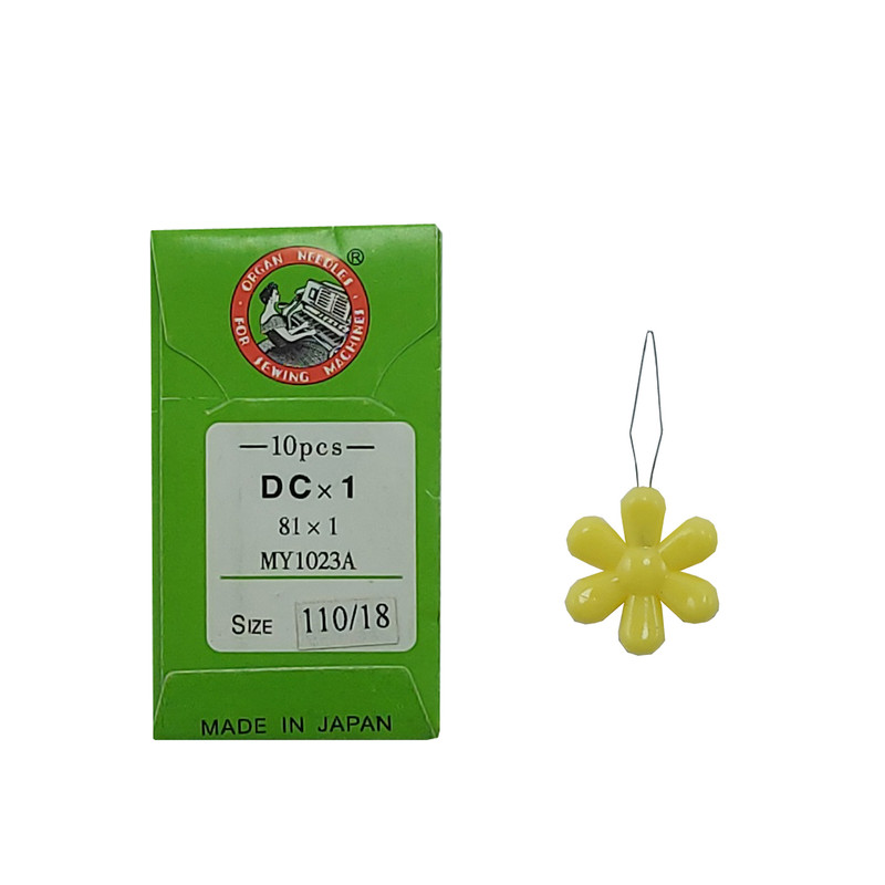 سوزن چرخ خیاطی مدل DC18 به همراه سوزن نخ کن