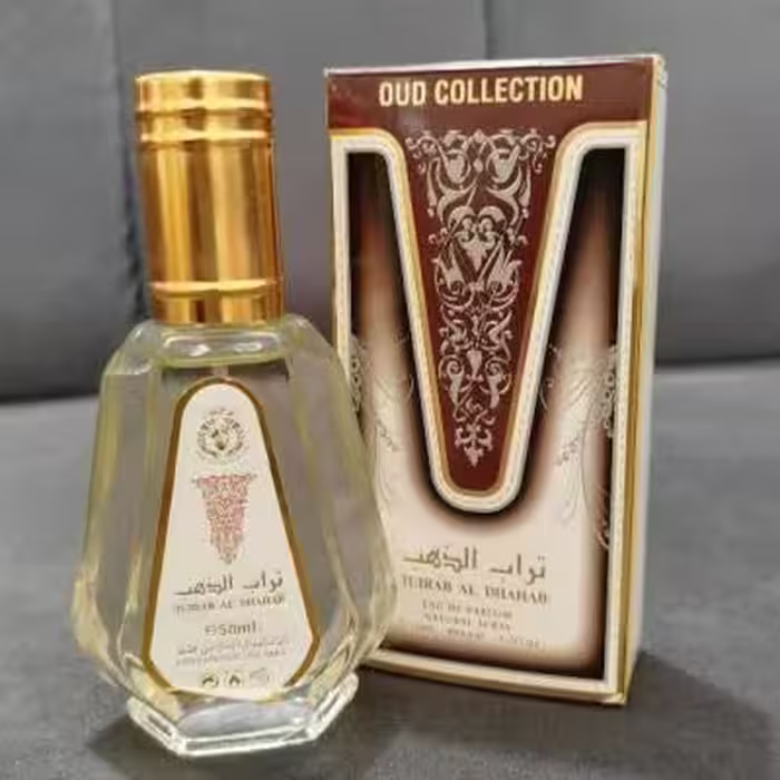 عطر ادکلن تراب الذهب 50 میل برند ارض الزعفران امارات