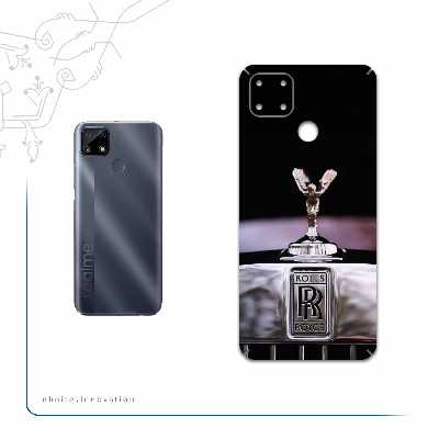 برچسب پوششی ماهوت مدل Rolls-Royce-Motor مناسب برای گوشی موبایل ریلمی C25s