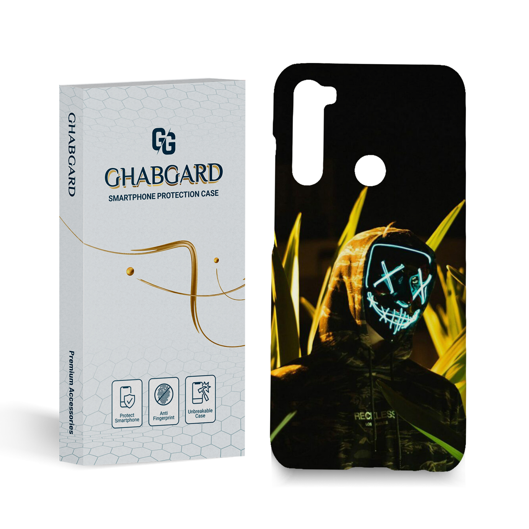 کاور قاب گارد مدل پسرانه مناسب برای گوشی موبایل شیائومی mi note 8t