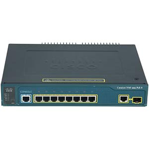 خرید سوئیچ 8 پورت poe سیسکو C3560-8PC-S - بهترین قیمت گارانتی 12 ماهه در آی تی شبکه