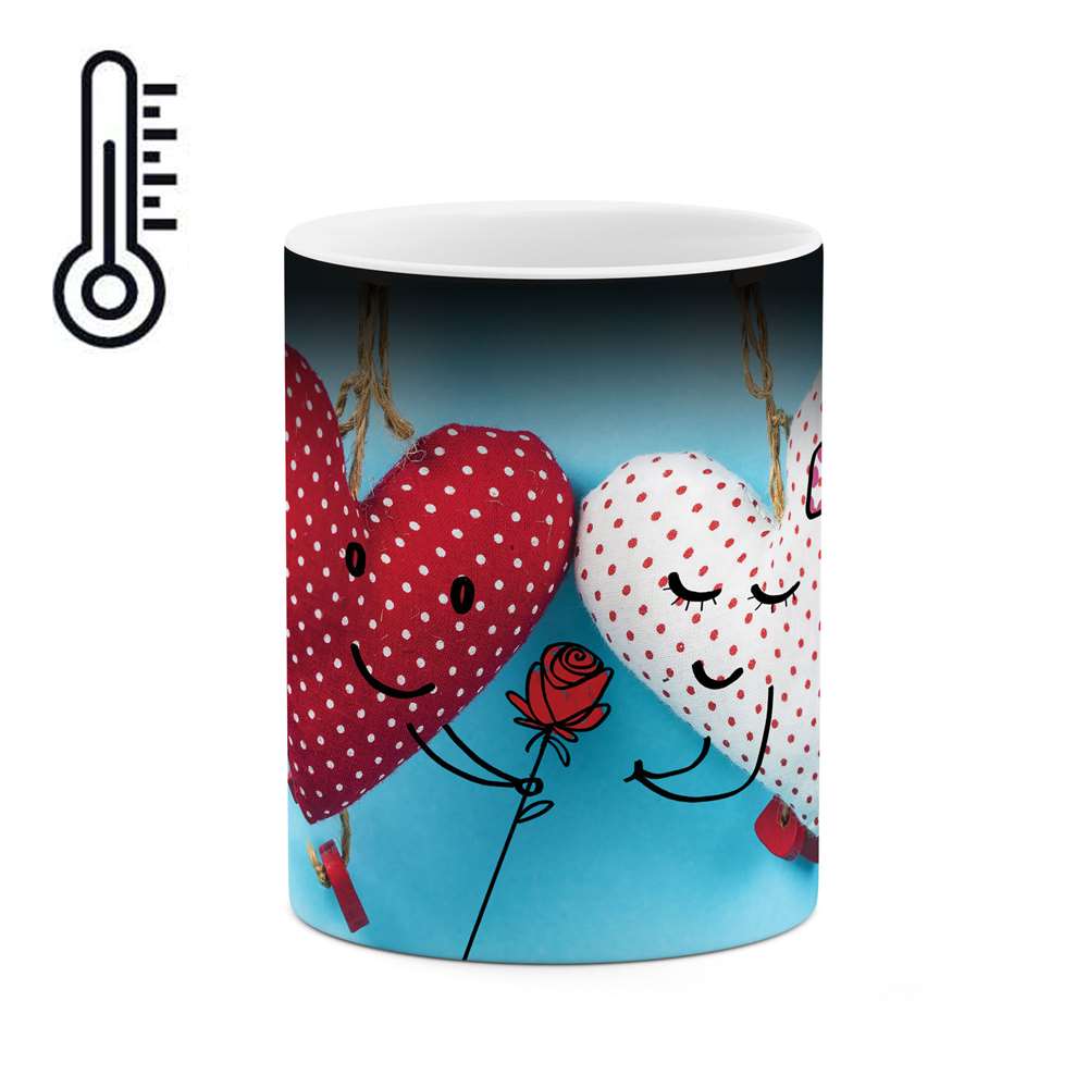 ماگ حرارتی طرح ولنتاین مدل mgph01669