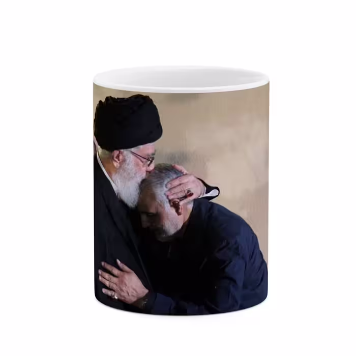 ماگ طرح سردار شهید حاج قاسم سلیمانی  مدل mgp11705