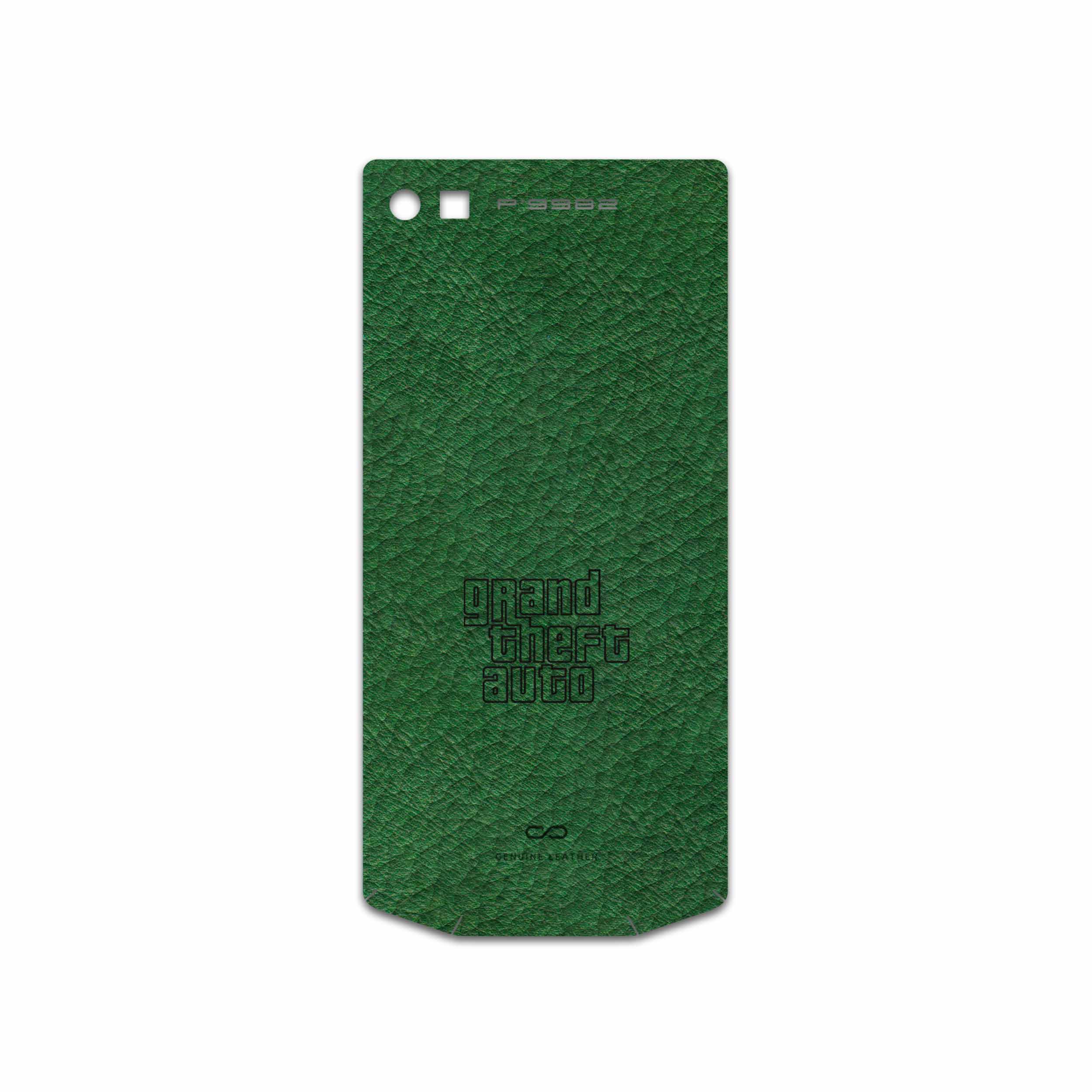 برچسب پوششی ماهوت مدل GL-GTA مناسب برای گوشی موبایل بلک بری P9982