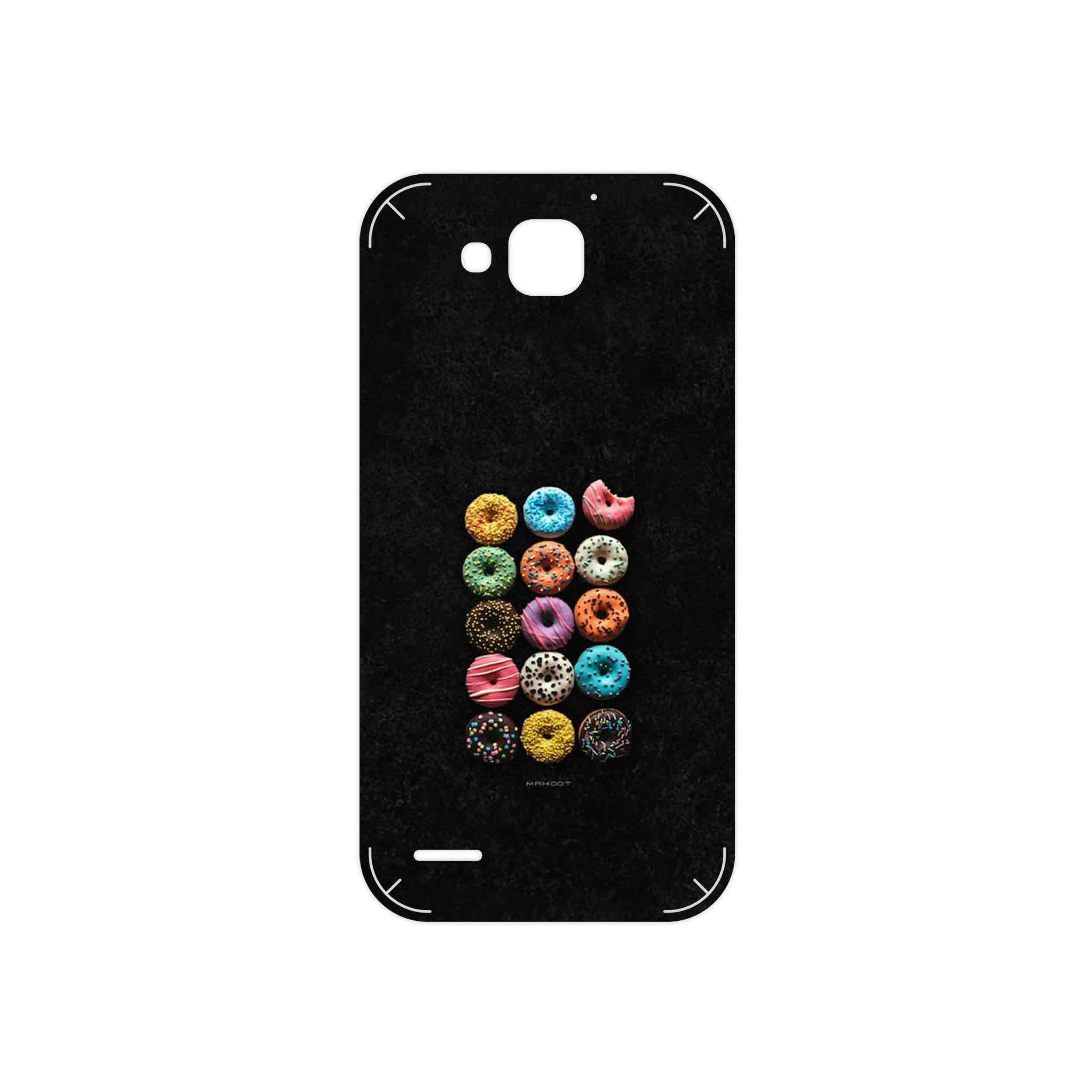 برچسب پوششی ماهوت مدل Doughnut مناسب برای گوشی موبایل هوآوی Ascend G750