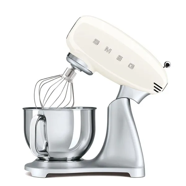 همزن برقی اسمگ مدل SMEG SMF02CRUK ا SMEG Stand Mixer SMF02CRUK رنگ کرمی