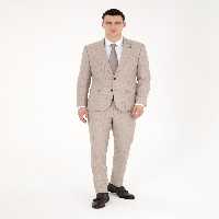 کت و شلوار مردانه بژ پیرکاردین - فروشگاه لباس شهرمون