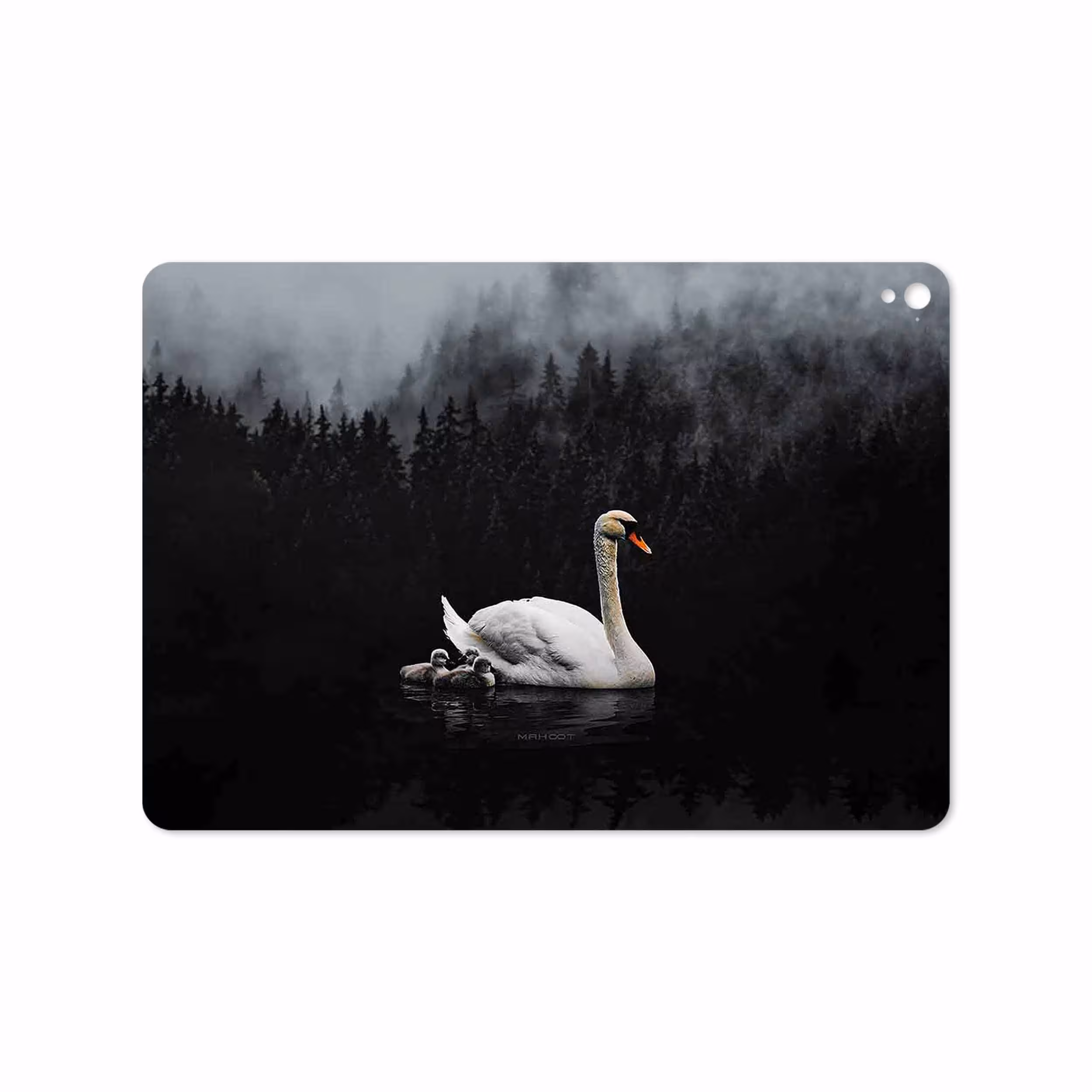 برچسب پوششی ماهوت مدل Swan Lake مناسب برای تبلت اپل iPad Pro 9.7 2016 A1673