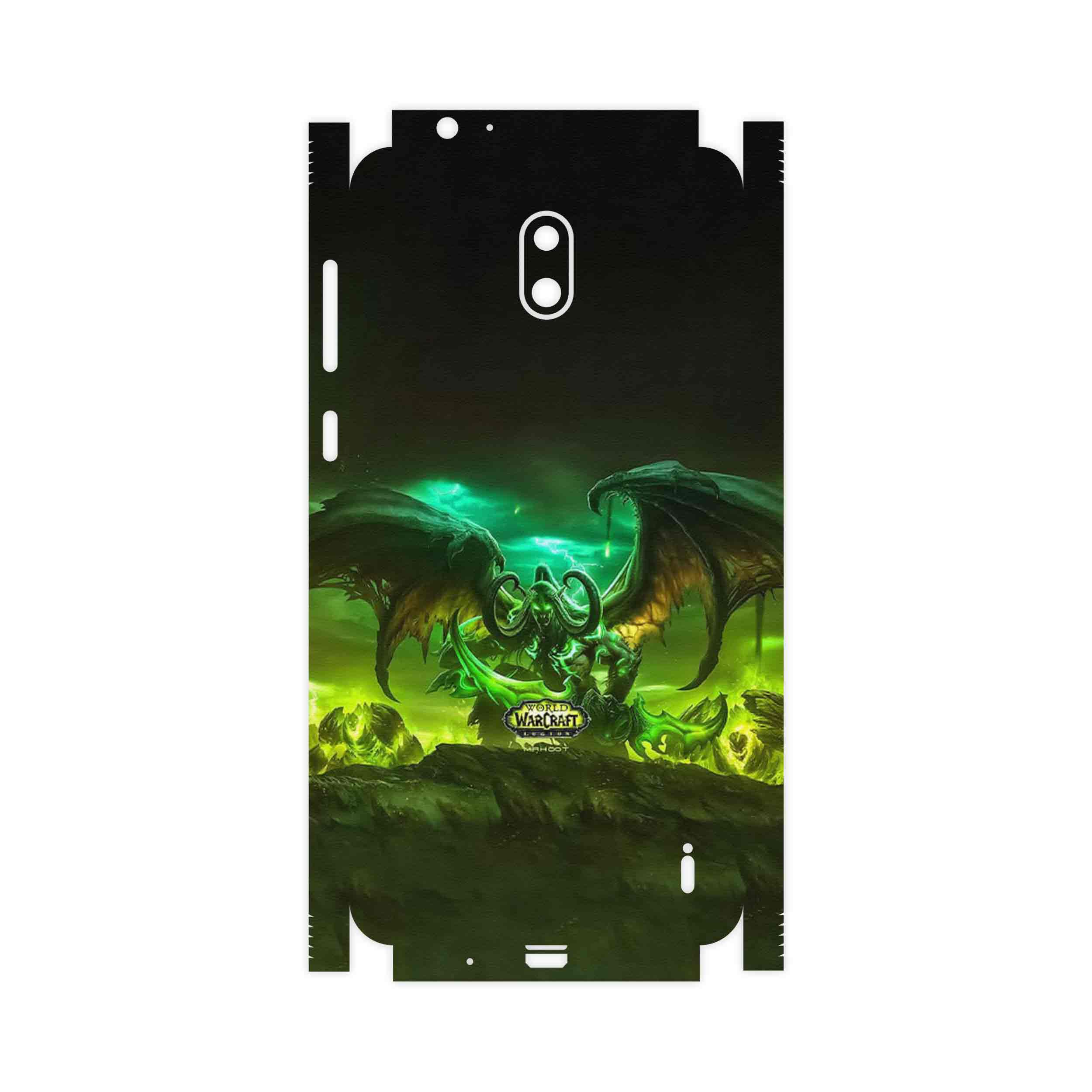 برچسب پوششی ماهوت مدل Warcraft Game Series-FullSkin مناسب برای گوشی موبایل نوکیا 2