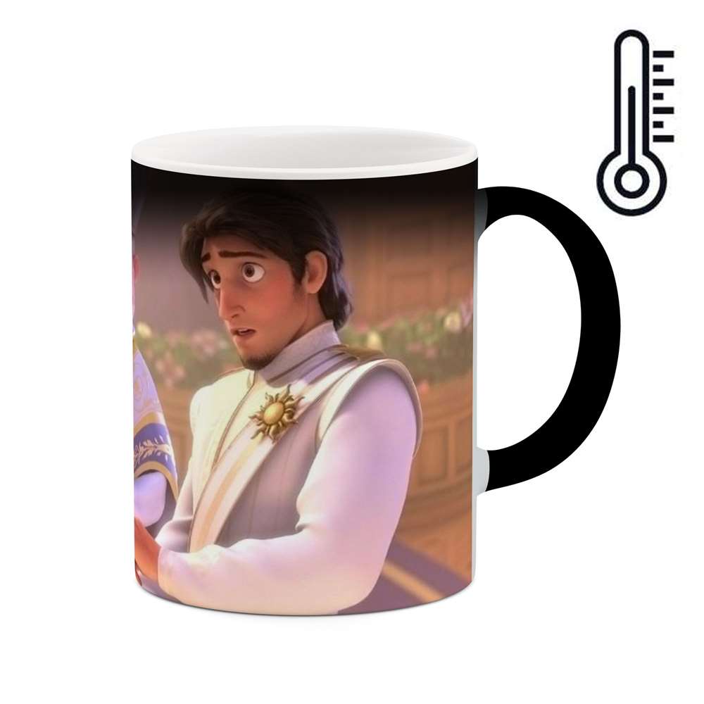 ماگ حرارتی طرح انیمیشن گیسوکمند مدل mgph13285