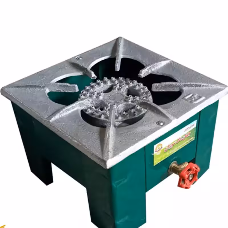 اجاق گاز چدنی 20 در 20 فلزی