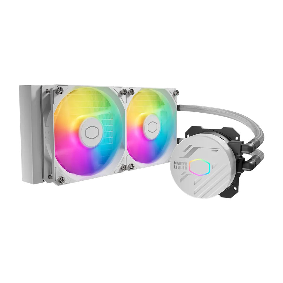 قیمت و خرید خنک کننده آبی پردازنده کولر مستر COOLER MASTER 240L CORE ARGB White