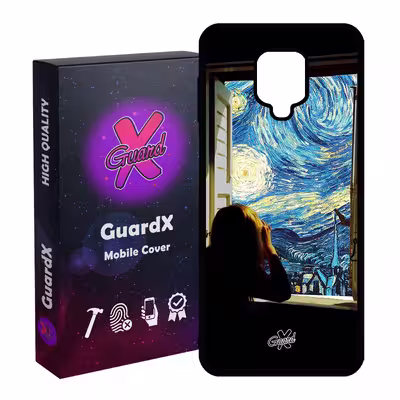 کاور گارد ایکس طرح Art مدل Glass10268 مناسب برای گوشی موبایل سامسونگ Redmi Note 9S / Note 9 Pro / Note 9 Pro Max