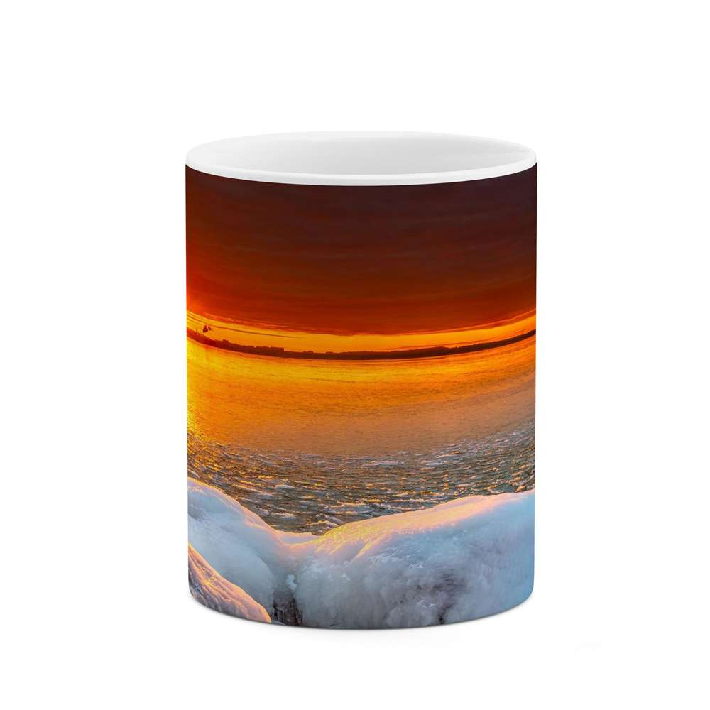 ماگ کاکتی طرح غروب مدل mgs14025