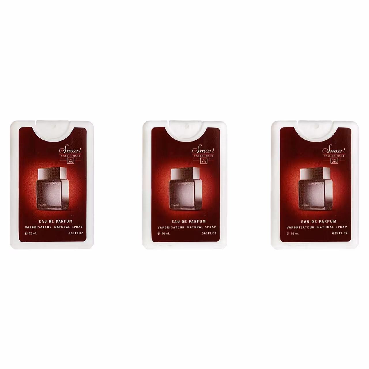 عطر جیبی مردانه اسمارت کالکشن مدل Euphoria حجم 20 میلی لیتر مجموعه 3 عددی