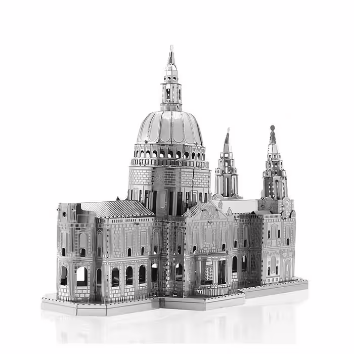 پازل فلزی 3 بعدی مدل ST Paul`s Cathedral (کلیسای جامع سنت پل)
