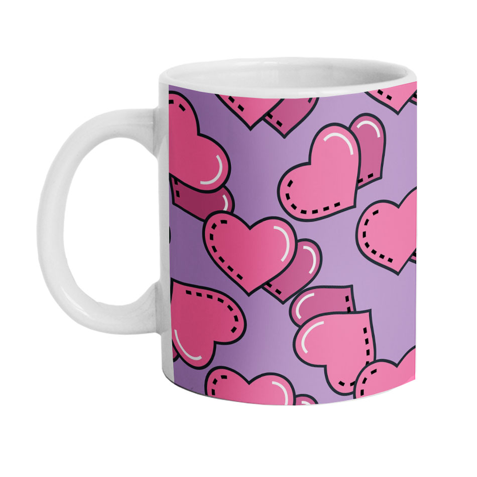 ماگ دارلی طرح عاشقانه مدل MG1678