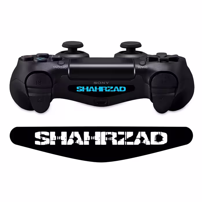 برچسب لایت بار دسته پلی استیشن 4 ونسونی طرح Shahrzad