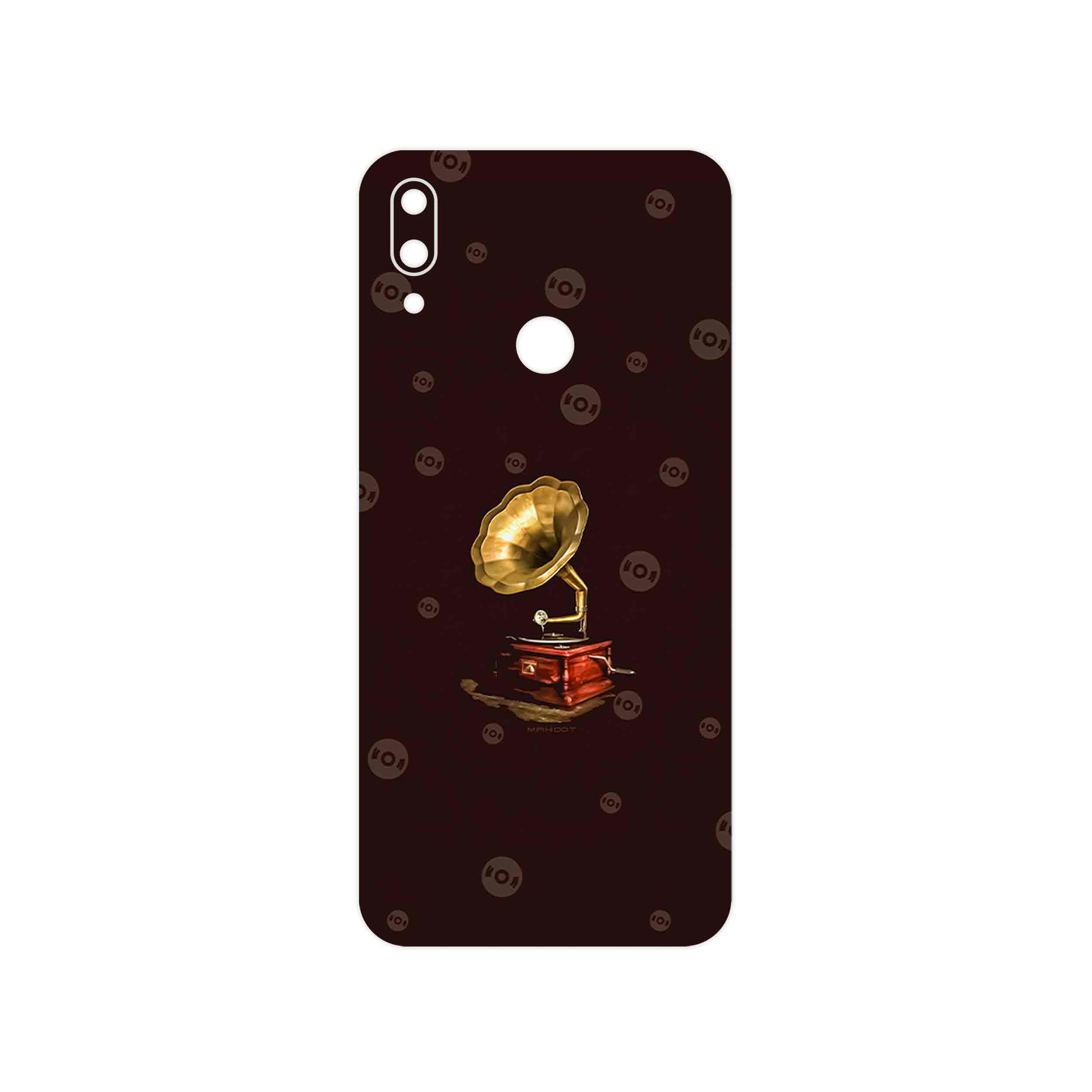 برچسب پوششی ماهوت مدل Gramophone Nostalgia مناسب برای گوشی موبایل شیائومی Redmi Note 7