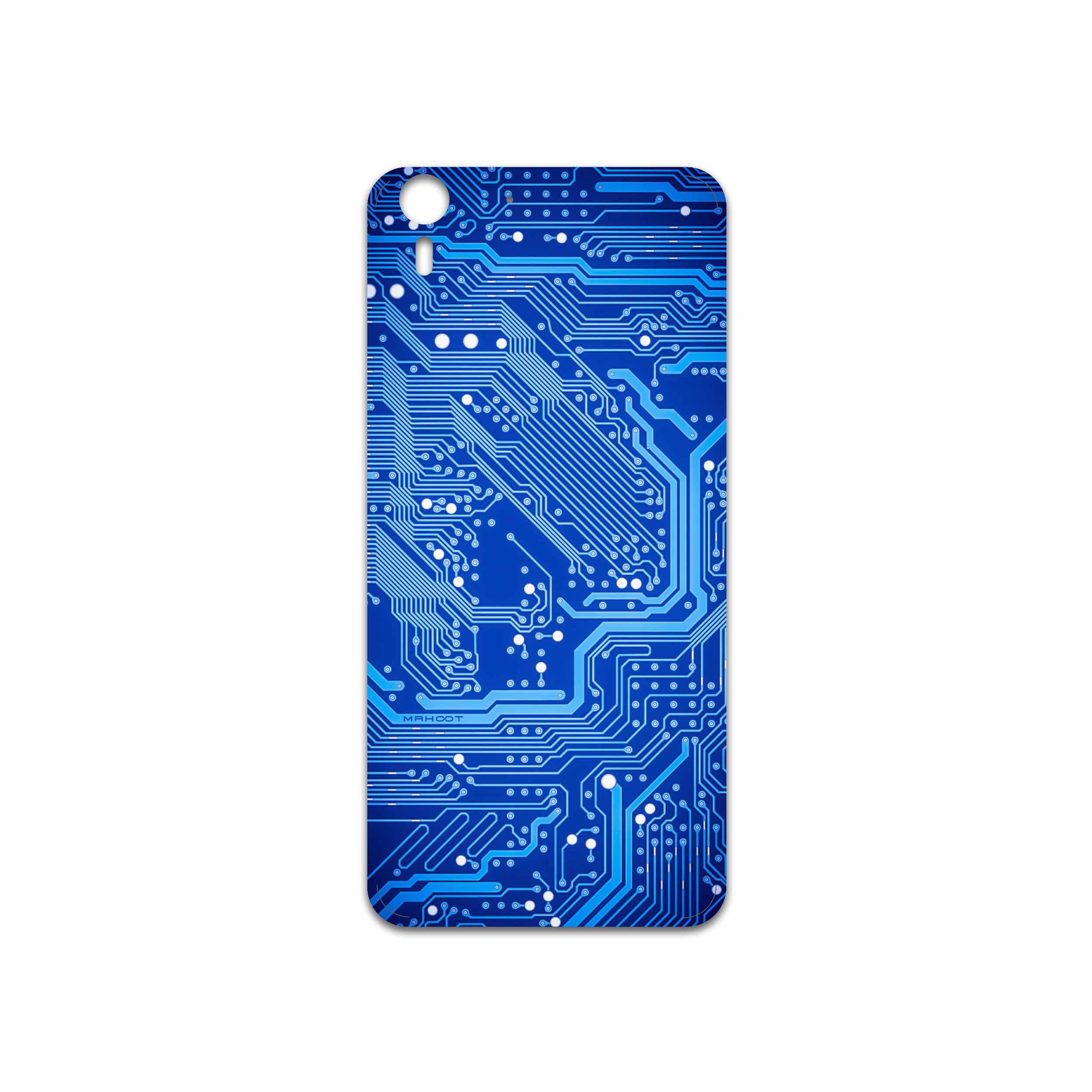 برچسب پوششی ماهوت مدل Blue Printed Circuit Board مناسب برای گوشی موبایل اچ تی سی Desire Eye