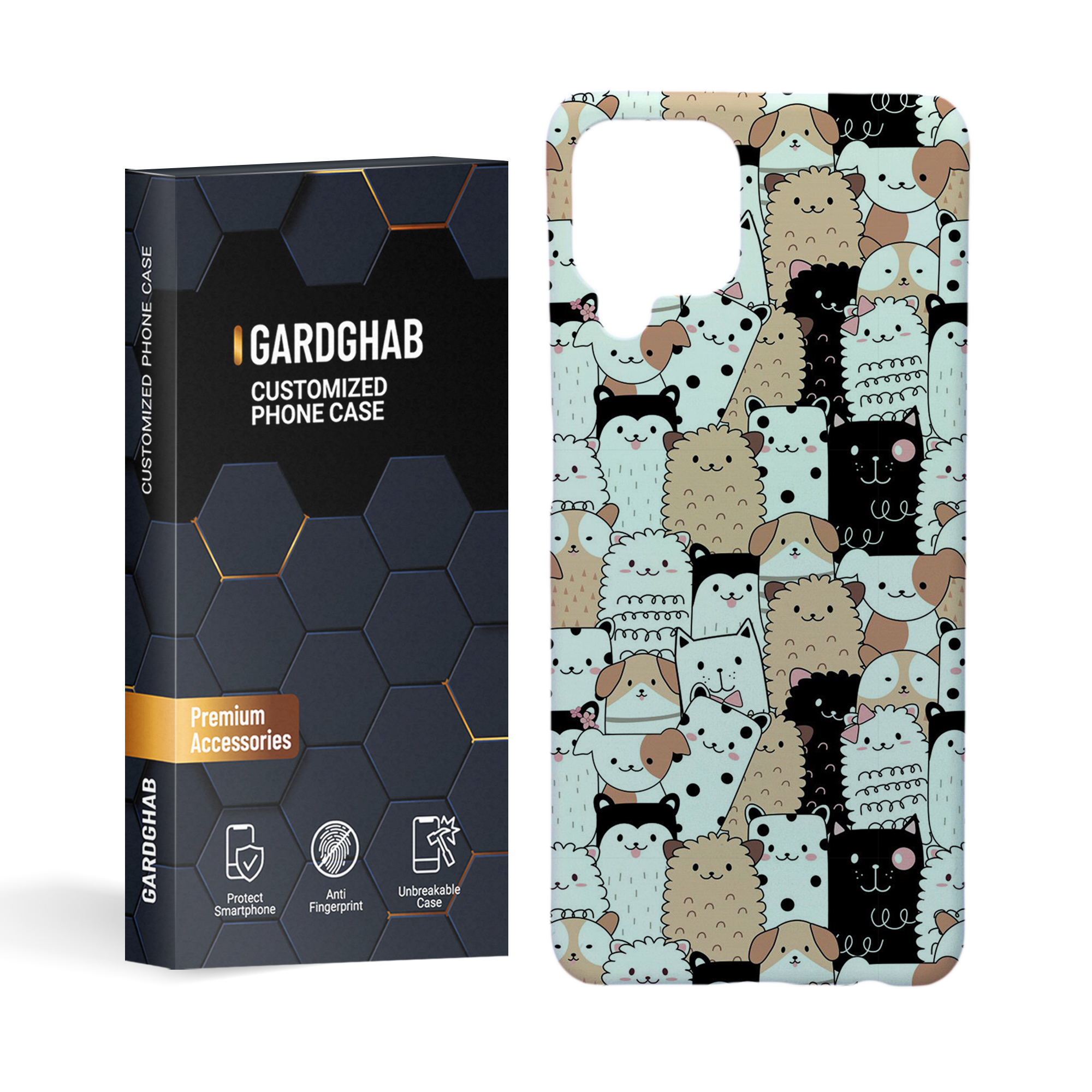  کاور گارد قاب مدل فانتزی مناسب برای گوشی موبایل سامسونگ galaxy a22 4g