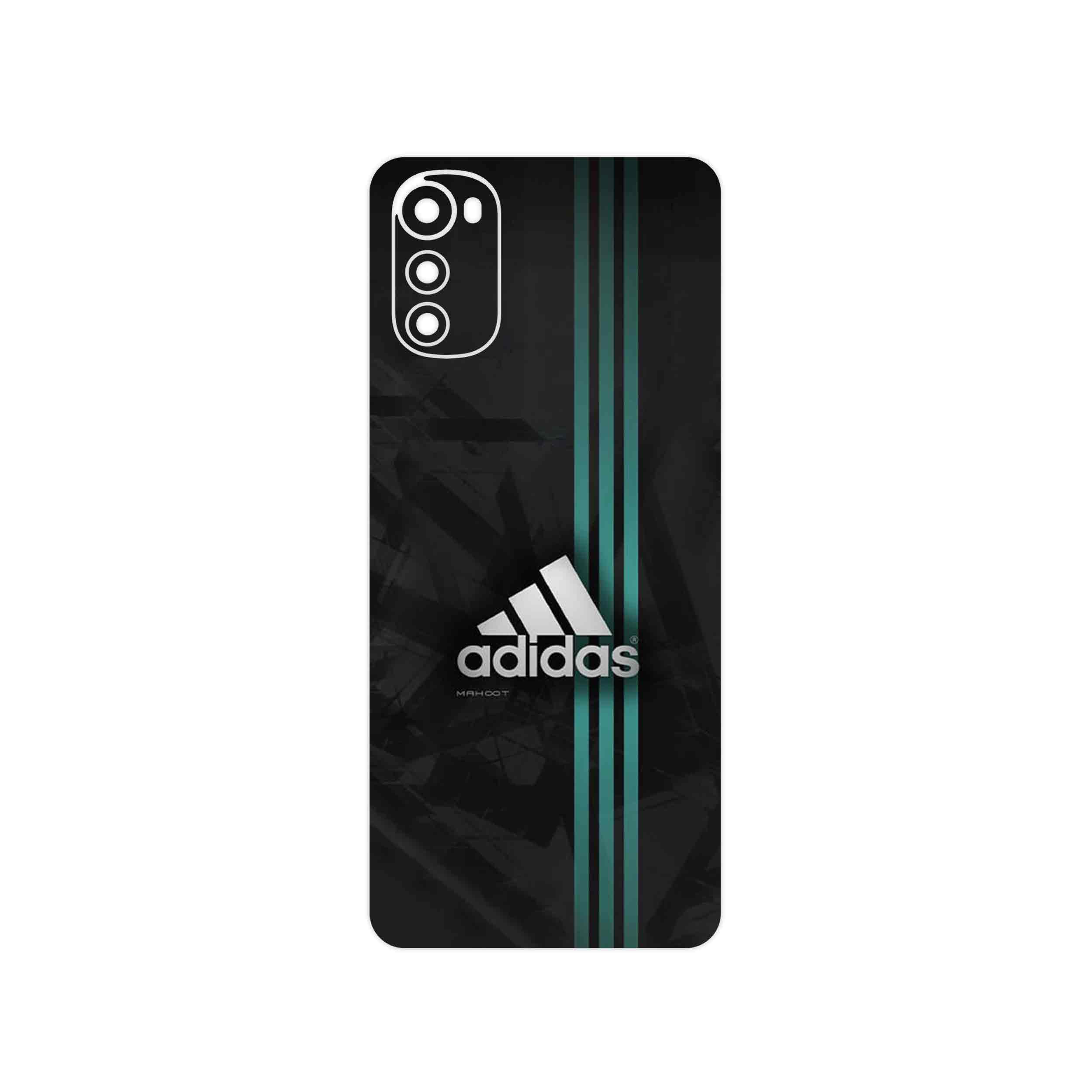 برچسب پوششی ماهوت مدل adidas_Logo مناسب برای گوشی موبایل موتورولا Moto E32s