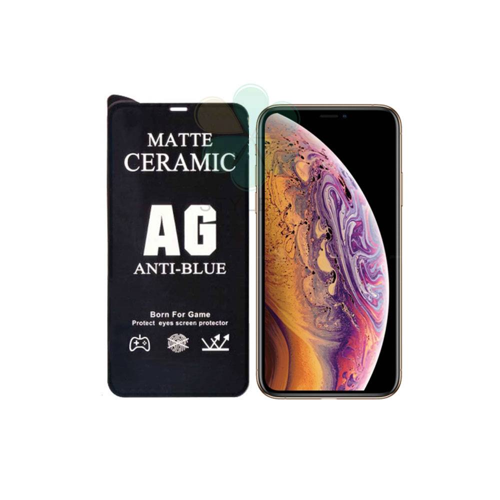 گلس سرامیک مات گوشی اپل آیفون Apple iPhone 12 مدل Antiblue