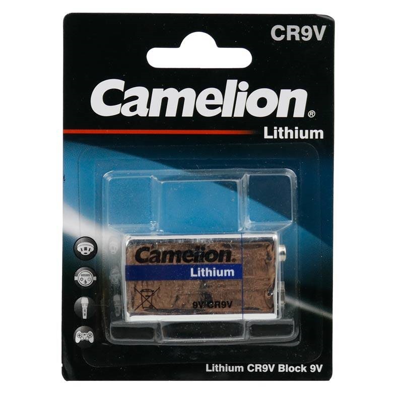 باتری کتابی Camelion Lithium CR9V 9V