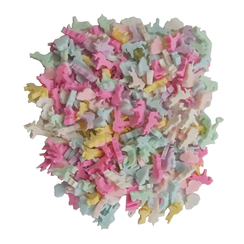 ابزار تزیین کیک مدل اسب و ابر بسته 150 عددی