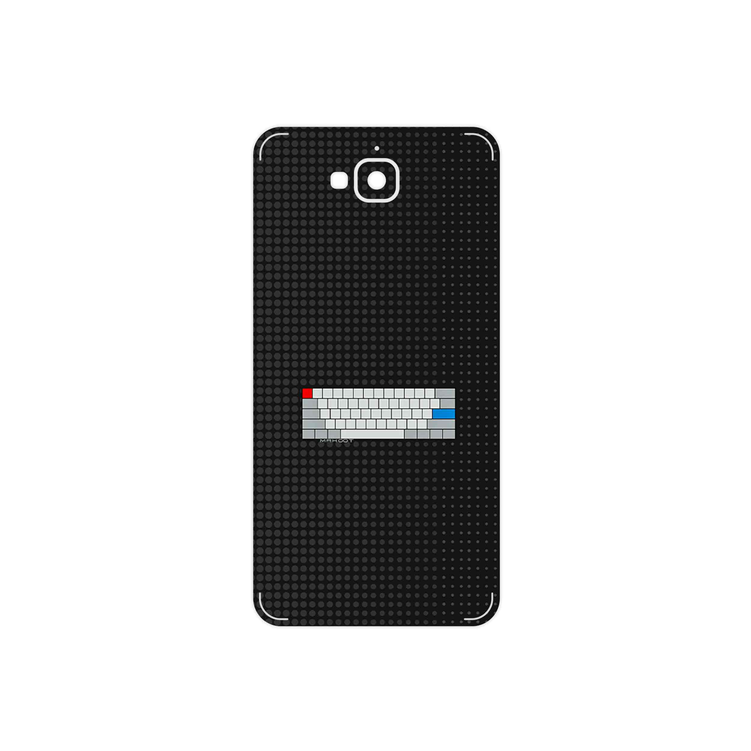 برچسب پوششی ماهوت مدل Minimal Keyboard Icon مناسب برای گوشی موبایل هوآوی Y6 Pro