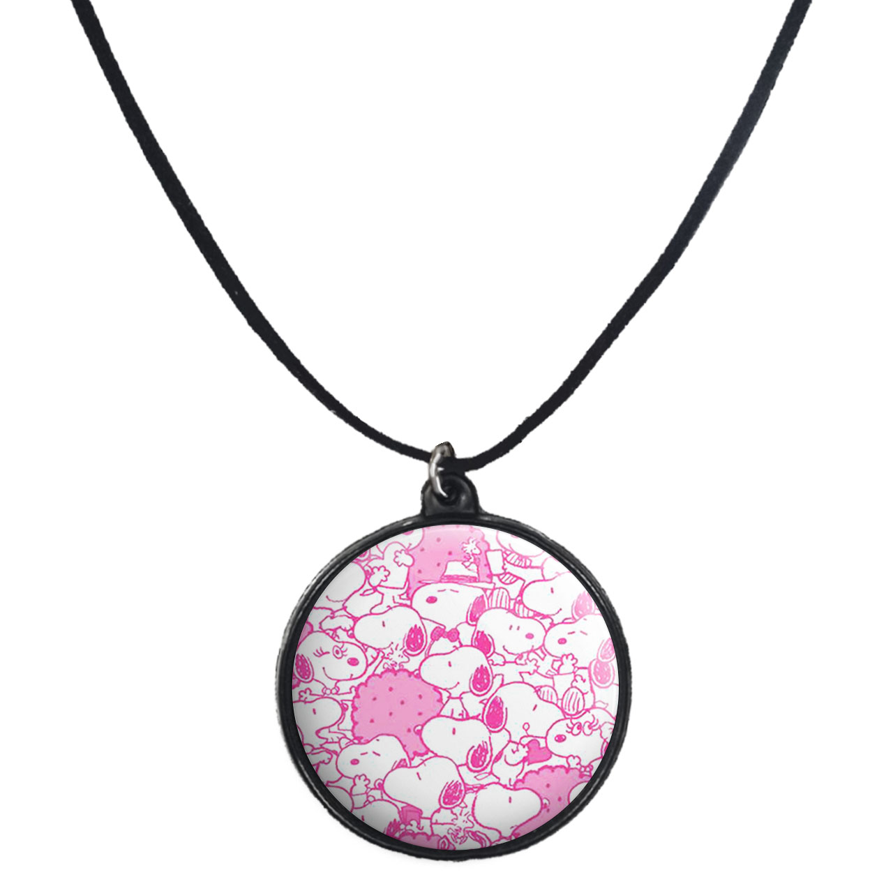 گردنبند پرمانه طرح اسنوپی کد pmb.14622