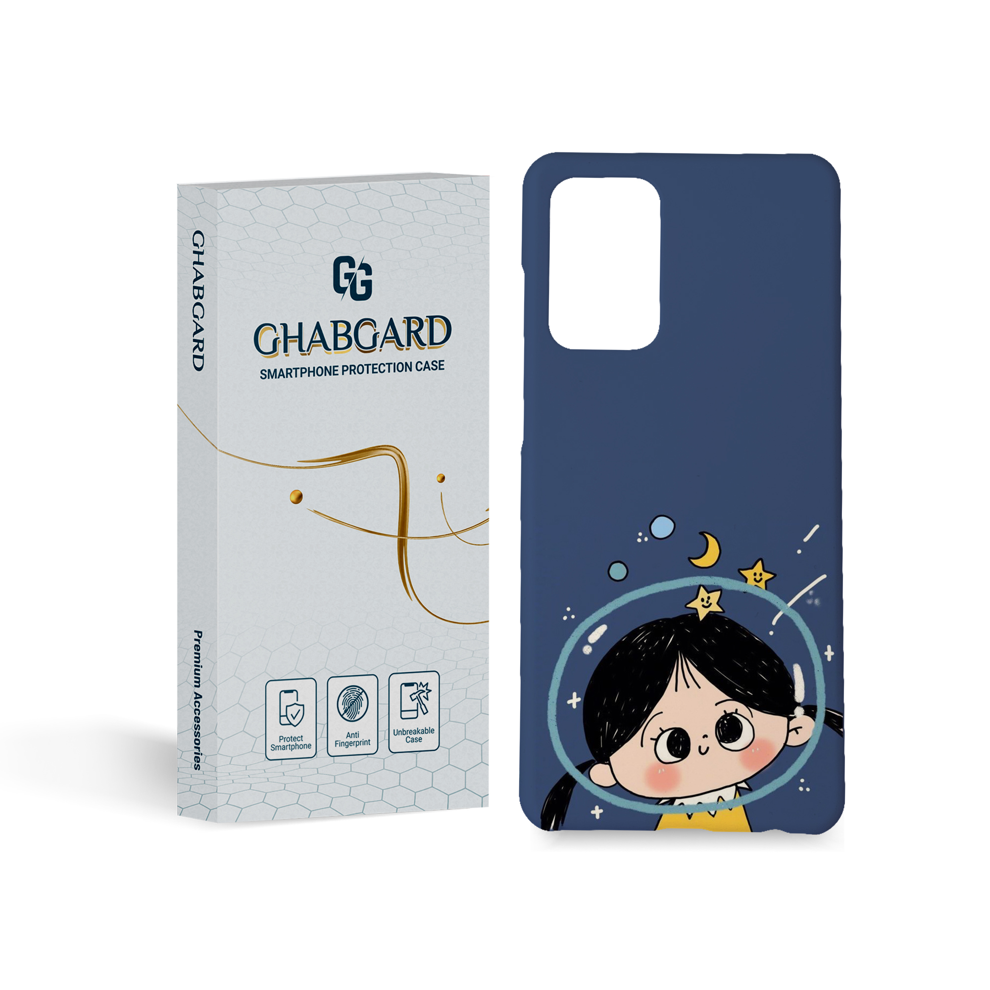 کاور قاب گارد مدل دخترانه مناسب برای گوشی موبایل سامسونگ  galaxy a72