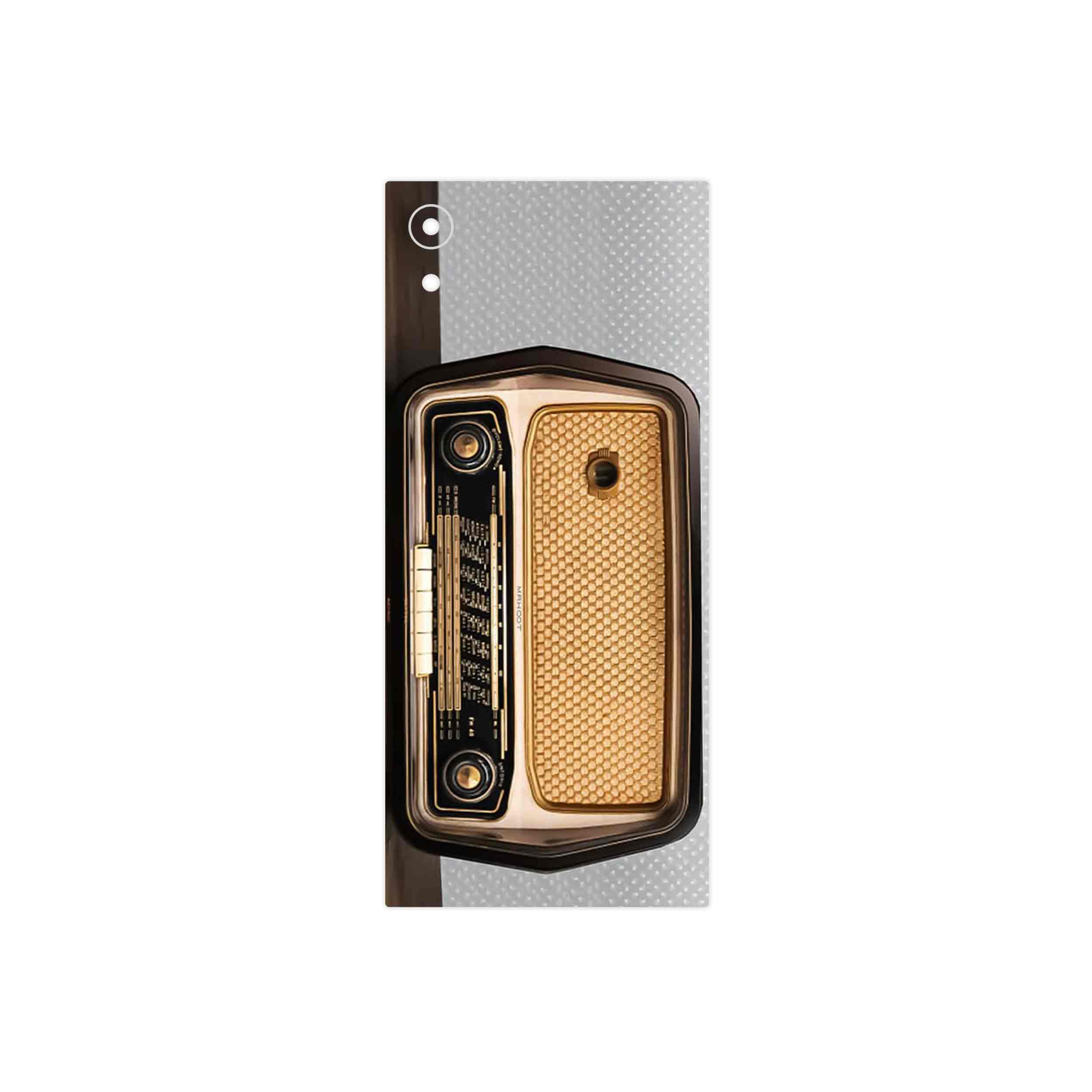 برچسب پوششی ماهوت مدل Radio Nostalgia مناسب برای گوشی موبایل سونی Xperia XA1