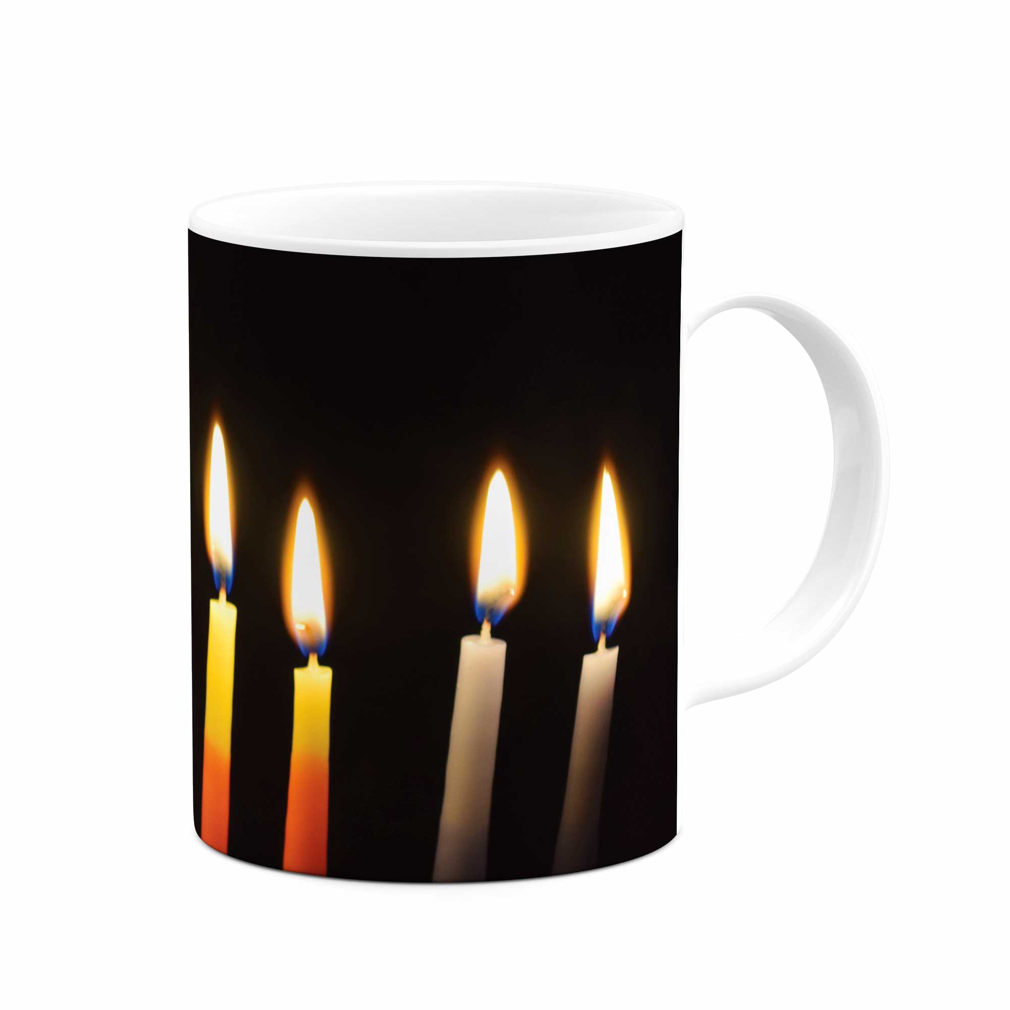 ماگ طرح شمع مدل mu00159