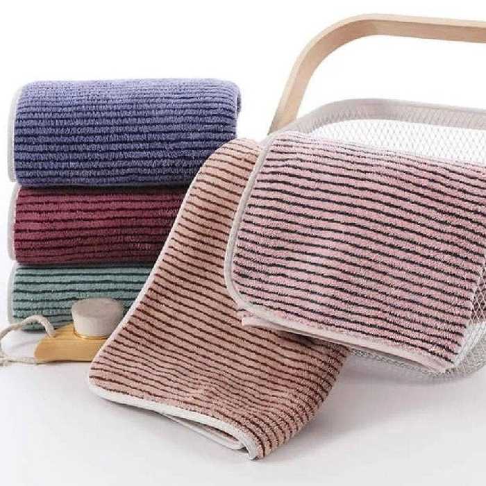 حوله پولیشی دست و صورت ب طرح های متنوع