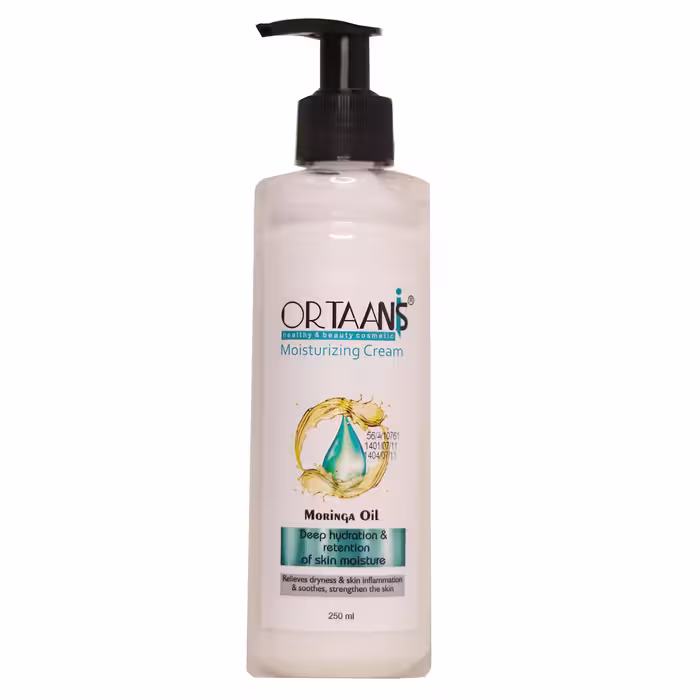 کرم مرطوب کننده اورتانیس مدل مورینگا حجم 250 میلی لیتر