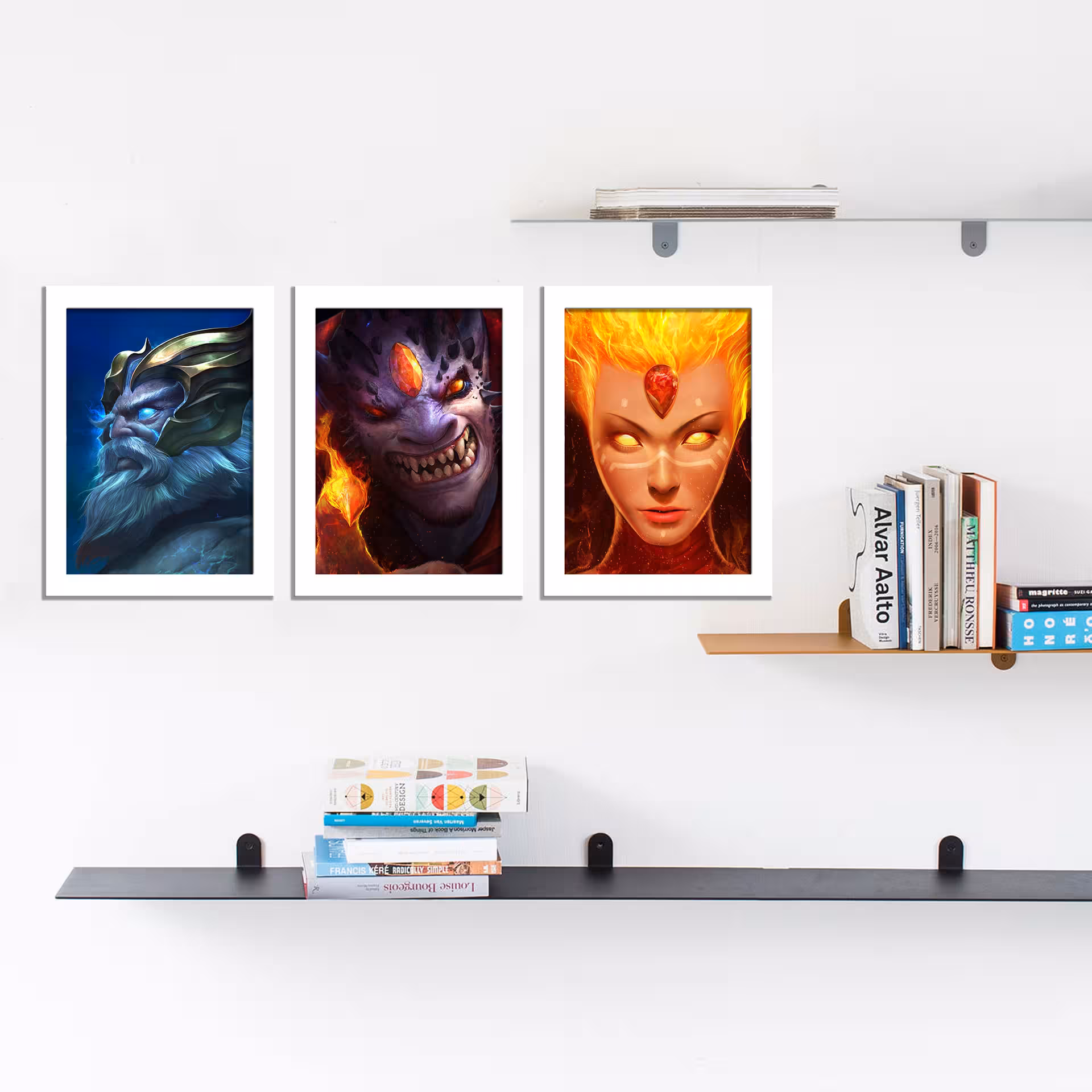 تابلو طرح dota2 مجموعه 3 عددی