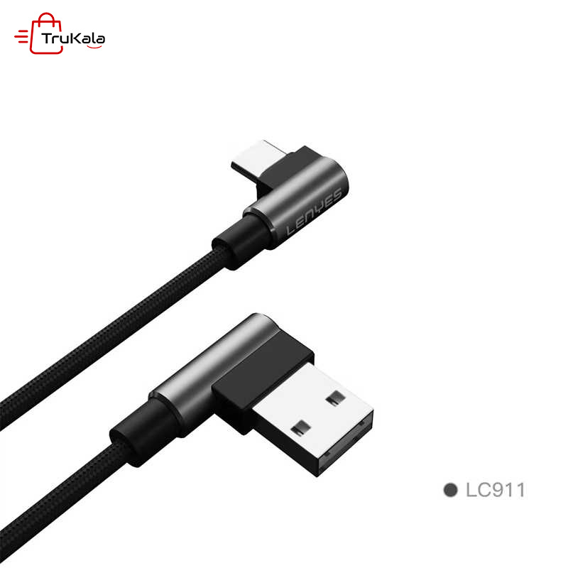 کابل شارژر لنیز L شکل میکرو مدل LC911V